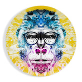 Philosopher Gorilla Glass Wall Art.